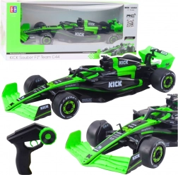 RC Formule F1 C44 KICK Sauber 1:16 zwart-groen