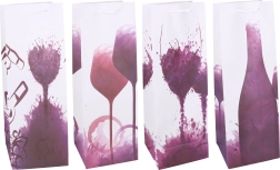 Cadeauzak voor fles M 36 × 12,5 × 8,5 cm het hele jaar door