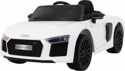 Elektrische kinderauto Audi R8 Spyder met afstandsbediening - Wit