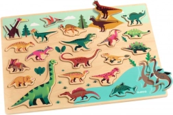 Djeco houten puzzel dinosaurussen