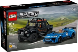 LEGO Speed Champions Jaguar Project 7 en Land Rover Defender