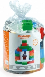 Bouwset Bakstenen Junior, 40 delen met ramen en deuren