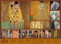 Puzzel Gouden Eeuw door Gustav Klimt 1000 stukjes