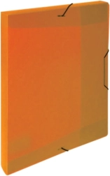 Doos met elastiek A5 Opaline oranje