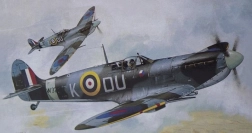 Modelvliegtuig Supermarine Spitfire Mk.Vb HI TECH 1:72