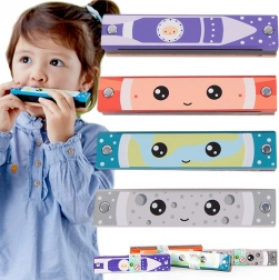 Houten mondharmonica Classic World voor kinderen