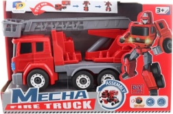 Brandweerauto en robot op batterijen