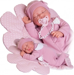 Realistische pop baby Luna met zacht lichaam 42 cm