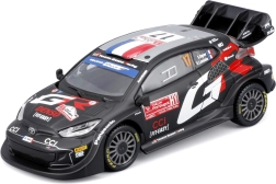 metalen model bburago 1:43 toyota gr yaris rally1 hybrid ogier in geschenkdoos