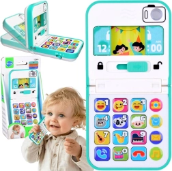 Interactieve muzikale opvouwbare kindertelefoon