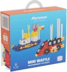Constructieblokken Mini Waffle - Voertuigorganizers 140 stukken