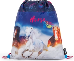 Gymtas met paardenmotief Oxybag 30 × 37 cm