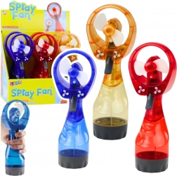 Draagbare ventilator met verstuiver op batterijen