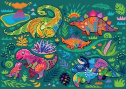 Yazz puzzel dinosaurussen 1000 stukjes