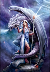 Clementoni Puzzel Drakenheks 1000 stukjes