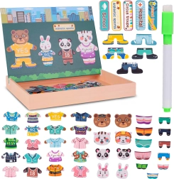 Educatieve magnetische puzzel Familie