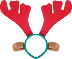 Kersthaarband Rendier met oren