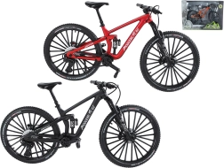 Metalen miniatuur mountainbike 20,5 cm