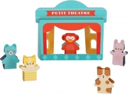 Petit Collage set voor vingerpoppen-theater