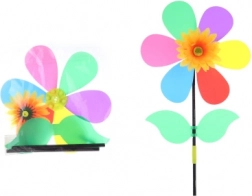 windmolen bloem op een plastic stok