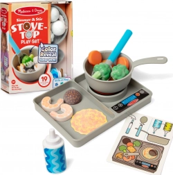 Kookset met kleurverandering MELISSA & DOUG Simmer & Stir, 19 stuks