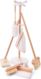 Houten schoonmaakset voor kinderen