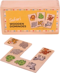 Bigjigs Toys Houten Domino Safari