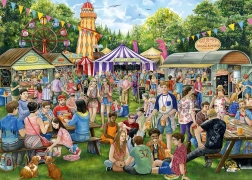 Puzzel feest van worsten en cider 1000 stukjes FALCON