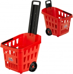 Rode kinderwinkelwagen THEO KLEIN