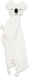 mousseline knuffeldoekje New Baby koala wit