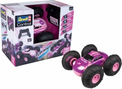 RC Stunt Car Flip Racer - roze
