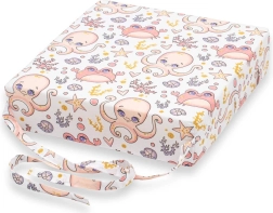 Kinderstoelverhoger New Baby Basic Octopus roze