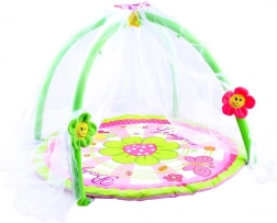 Kinder speelmat met klamboe