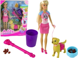 Pop met hondje en voeding ANLILY