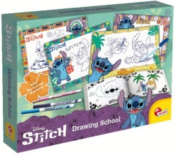 Tekenschool met het personage Stitch