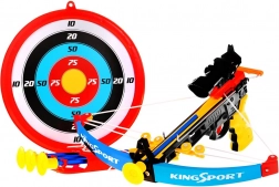 Kruisboog voor kinderen (6+) Sportset 7 st. + Doel + 4 pijlen + Koker + Vizier