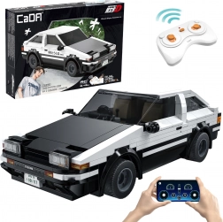 Bouwset CADA RC auto TOYOTA AE86 Trueno Initial D 1:20, 325 stukjes