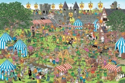 Puzzelfestival Robina Hooda 1500 stukjes van Jan van Haasteren