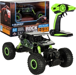 RC auto Rock Crawler 1:18 4WD 2,4 GHz – Groen