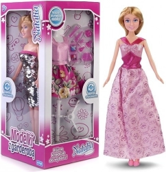 Modelpop met garderobe 29 cm