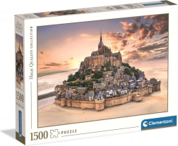 Puzzel 1500 stukjes – The Mont Saint-Michel Rising (Clementoni)