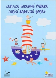 Zelfklevend gekleurd papier A4 – 8 vellen