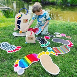 Profedu Set van zintuiglijke sporen en cirkels