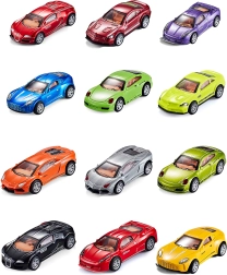 Metalen Auto met Terugtrekmechanisme 8,5 cm