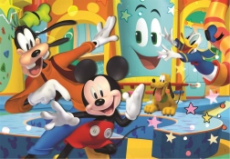 Clementoni puzzel Mickey Mouse MAXI 60 stukjes