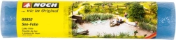 Blauwe meerfolie voor landschapsmodellering