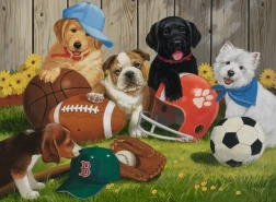 Ravensburger kinderpuzzel – puppy’s, 200 stukjes