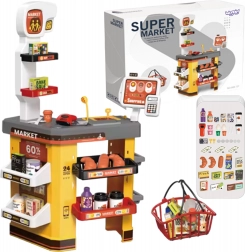 WOOPIE interactieve supermarkt voor kinderen met accessoires