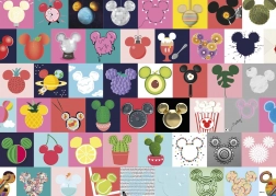 Puzzel 1000 stukjes Mickey Mouse
