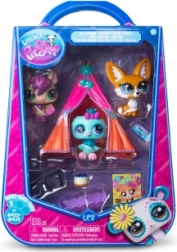 Littlest Pet Shop pyjamafeestje met 3 figuren